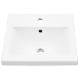 4 Piece Bathroom Furniture Set Concrete Grey Engineered Wood 3324879