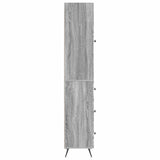 Cabinet Set 2 pcs Grey Sonoma 34.5 x 34.5 x 90 cm 3416895