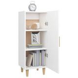 Sideboard White 34.5x34x90 cm Engineered Wood 812321
