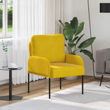 Sofas with Cushion 55cm Yellow Plywood 42023444