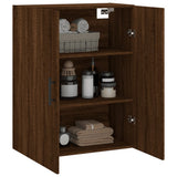 Wall Mounted Cabinet Brown Oak 69.5x34x90 cm 828451