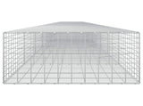Gabion with 3.5 mm Wire and 5x10 cm Mesh 1150x100x50 cm 3462905