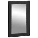 3 Piece Bathroom Furniture Set Black Engineered Wood 3309995