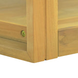 Wall-mounted Bathroom Cabinet 90x45x35 cm Solid Wood Teak 338235