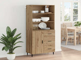 Highboard with Drawer Artisan Oak 69.5 x 34 x 180 cm 3416043