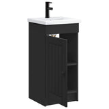 Bathroom Vanity with Sink Black 42 x 40 x 84.5 cm 890025