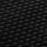 Balcony Screen Black 500x100 cm Poly Rattan 156303