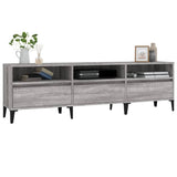 TV Cabinet Grey Sonoma 150x30x44.5 cm Engineered Wood 831923