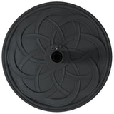 Parasol Base 15.35 kg Black Iron Circular 42002566