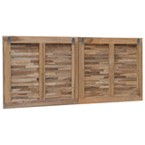 Bed Headboard Natural Solid Teak Wood 42024554