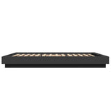 Bed Frame without Mattress Black 140x190 cm 3281218