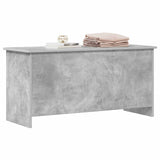 Storage Chest Concrete Grey 100 x 40 x 50 cm Engineered Wood 8011270