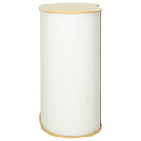 Trade Show Counter Light Brown and White 90 x 48 x 93 cm 42046601