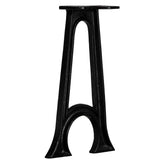 Bench Legs 2 pcs with Arched Base A-Frame Cast Iron 245431