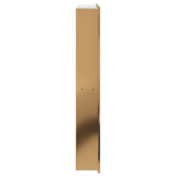Shower Niche Brushed Gold 32x62x9 cm Stainless Steel 4005133