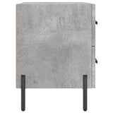 Bedside Cabinets 2 pcs Concrete Grey 40x35x47.5 cm Engineered Wood 827333