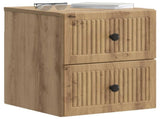 Wall-Mounted Bedside Cabinet Artisan Oak 33 x 34.5 x 40 cm 897973