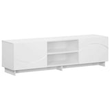 TV Stand 140 x 34.5 x 40 cm White Engineered Wood 8011486