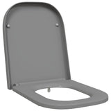 Toilet Seat Grey 47.5 x 35 x 3.6 cm Duroplast 42002359