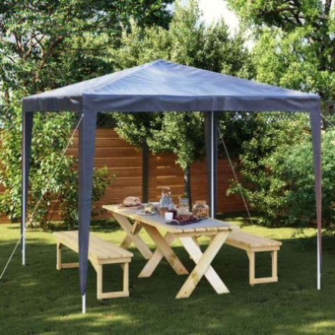 Party Tent 2.5x2.5 m Blue 48502