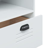 Bookcase VIKEN White 80x40x90 cm Engineered Wood 374944