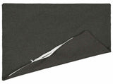 Cushion with Pillow HEERLEN 2 pcs Dark Grey Fabric 928334