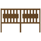 Bed Headboard Honey Brown 155.5x4x100 cm Solid Wood Pine 818578