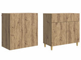 Cabinet Set 2 pcs Engineered Wood 3416753