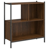 Bookcase Brown Oak 72x28x77.5 cm Engineered Wood 838882