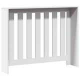 Radiator Cover White 104x20x82 cm Engineered Wood 852735