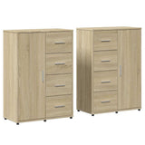 Sideboards 2 pcs Sonoma Oak 60x31x84 cm Engineered Wood 3276590