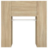 Hallway Cabinets 2 pcs Sonoma Oak Engineered Wood 3082038