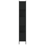 ZNTS Bookcase Black 102x28x172 cm Engineered Wood 3213657