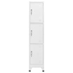 Locker Cabinet with 3 Compartments 38x45x180 cm 244474