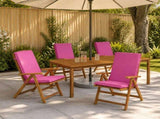 6-Piece High Back Bhair Cushions GEMERT 6 pcs 100% Polyester 945935