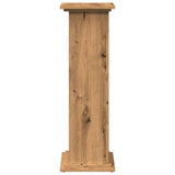 Display Stand with Storage Artisan Oak 31x30x90 cm Engineered Wood 854615