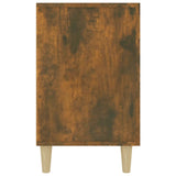 Sideboard Smoked Oak 100x36x60 cm Engineered Wood 817465