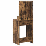 Dressing Table Smoked Oak 50 x 41 x 135 cm Engineered Wood 865122