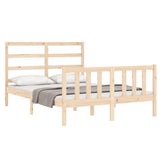 Bed Frame without Mattress 120x200 cm Solid Wood Pine 3191901