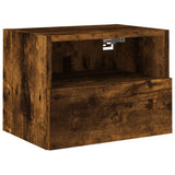 5 Piece TV Wall Units Smoked Oak Engineered Wood 3216515