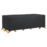 Furniture Cover Plain Black 300 x 140 x 90 cm 420D 4105847