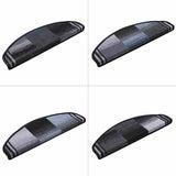 Self-adhesive Stair Mats 15 pcs Black and Grey 65x21x4 cm 322412