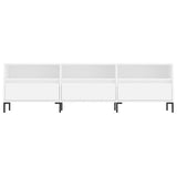 TV Cabinet White 150x30x44.5 cm Engineered Wood 831284