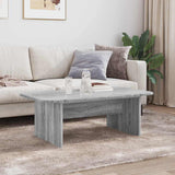 Coffee Table Grey Sonoma 93 x 53 x 33 cm Engineered Wood 891146