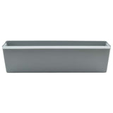 Flower Boxes for Euro Pallets 24 pcs Light grey 42037212
