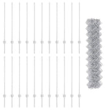 Fence and Post Silver 1 x 25 m Steel 3336307