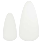 Coffee Table Set 2 Pieces Solid Pinewood White 244731