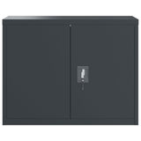 File Cabinet Anthracite 90x40x110 cm Steel 3188328