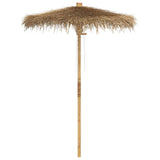 Tiki Umbrella with Banana Leaf Canopy 150 cm Bamboo 4108222