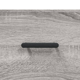 Highboard Grey Sonoma 34.5x34x180 cm Engineered Wood 3198863